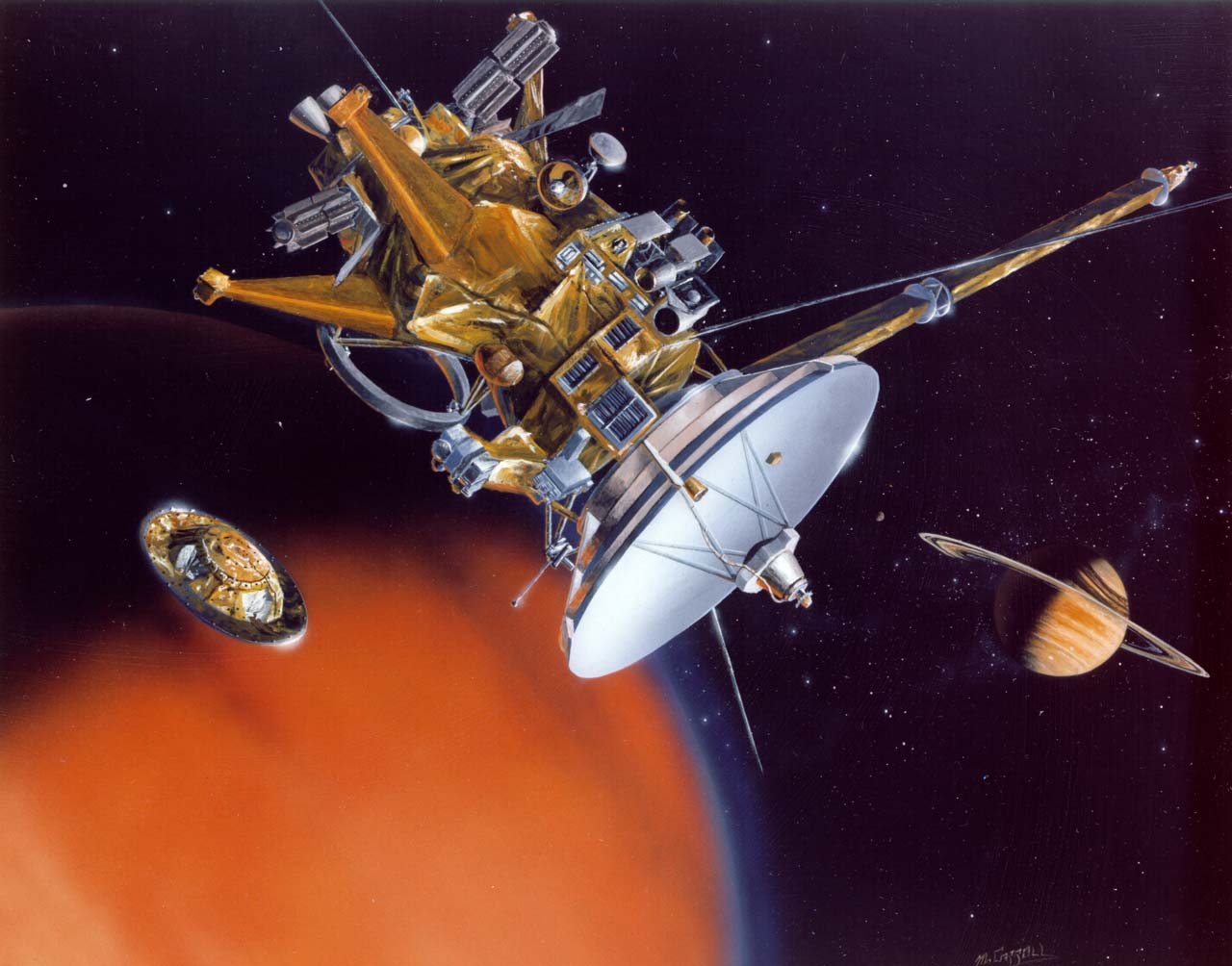 CassiniHuygens_esp - Madrid Deep Space Communications Complex
