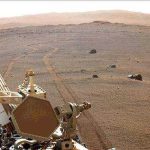 El rover Perseverance de la NASA se desplaza al delta marciano